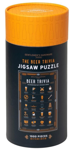 Пазл Gentlemen's Hardware Beer 50 x 75 см 1000 деталей (0840214807824) - зображення 1