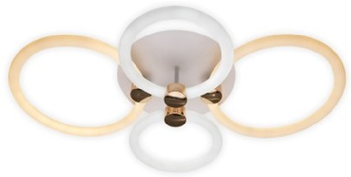 Люстра Ardero AL6134-1ARD FELICITY GOLD 76W 8450Lm 3000К-6500К з пультом управління ПУ (4820273270742) на кухню, для спальні, для вітальні - зображення 4