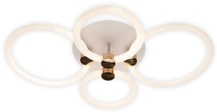 Люстра Ardero AL6134-1ARD FELICITY GOLD 76W 8450Lm 3000К-6500К з пультом управління ПУ (4820273270742) на кухню, для спальні, для вітальні - зображення 5