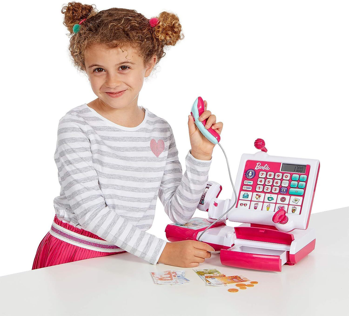 Ігровий набір Klein Barbie Касовий апарат зі сканером 30 см (4009847093394) - зображення 3