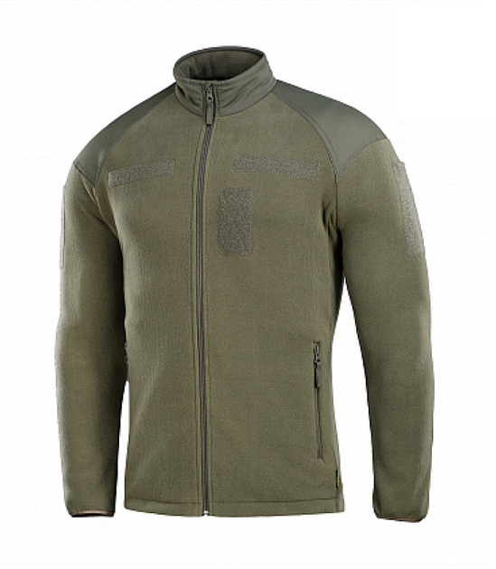 Куртка M-TAC Combat Fleece Jacket arm olive S/L олива - изображение 1