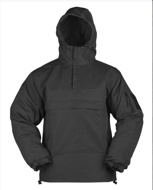 Куртка MIL-TEC Combat Anorak Summer Black S чорна - зображення 1