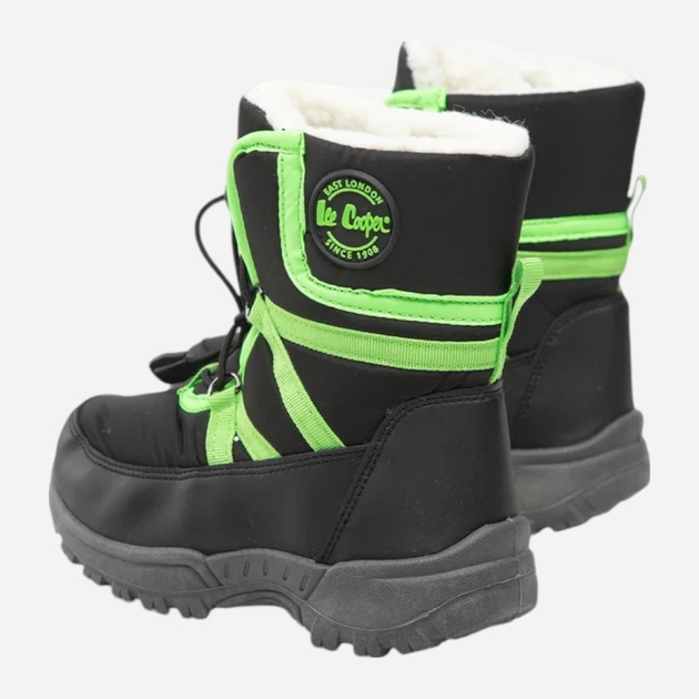 Підліткові зимові чоботи-дутики для хлопчика Lee Cooper LCJ-22-44-1366K 35 Чорні (5904292123292) - зображення 4