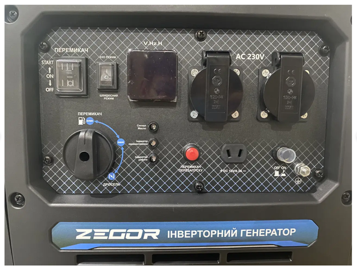 Бензиновый инверторный генератор ZEGOR DIN-MUTE4500 - Фото 4 Бензиновый инверторный генератор ZEGOR DIN-MUTE4500 - изображение 4