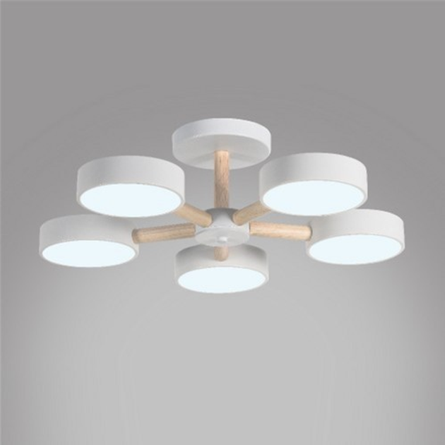 Люстра Ardero AL6195ARD SCANDY 65W Lm 3000К-6500К с пультом управления ПУ (4820273270988) на кухню, для спальни, для гостиной - изображение 3