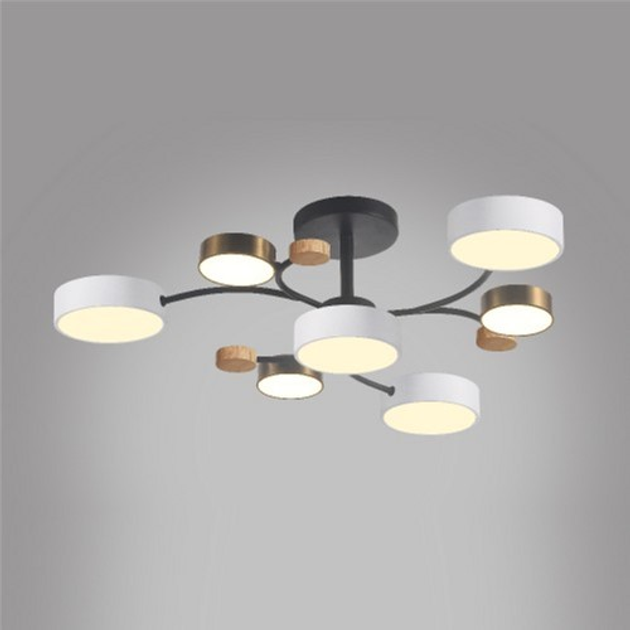 Люстра Ardero AL6197ARD SCANDY 70W Lm 3000К-6500К з пультом керування ПУ (4820273270995) на кухню, для спальні, для вітальні - зображення 4