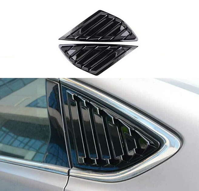 Накладки (жабры) на окна задних дверей Ford Fusion (13-18 г.в