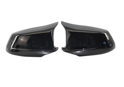 Накладки на зеркала BMW F10 / F11 / F18, черные глянец (10-13 г.в.) - изображение 2
