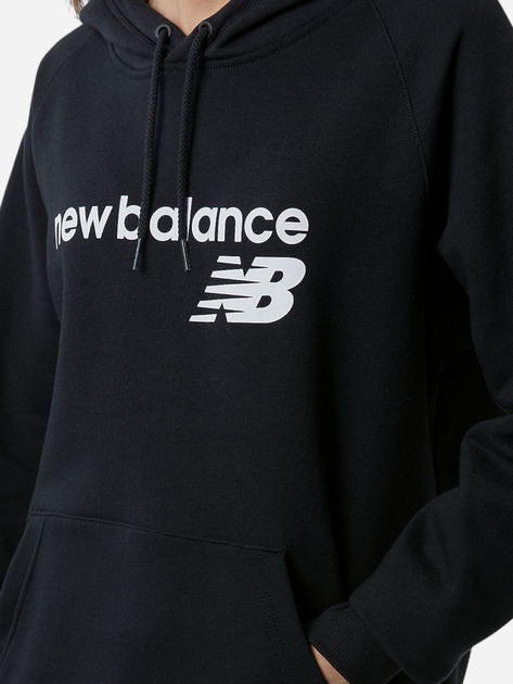 Худі жіноче New Balance NBWT03810BK S Чорне (194389408073) - зображення 4