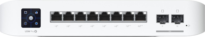 Przełącznik Ubiquiti UniFi Switch Pro 8 PoE (USW-Pro-8-PoE) - obraz 1