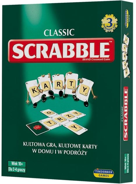 Gra planszowa Piatnik Scrabble Karty (PL) (9001890784606) - obraz 1