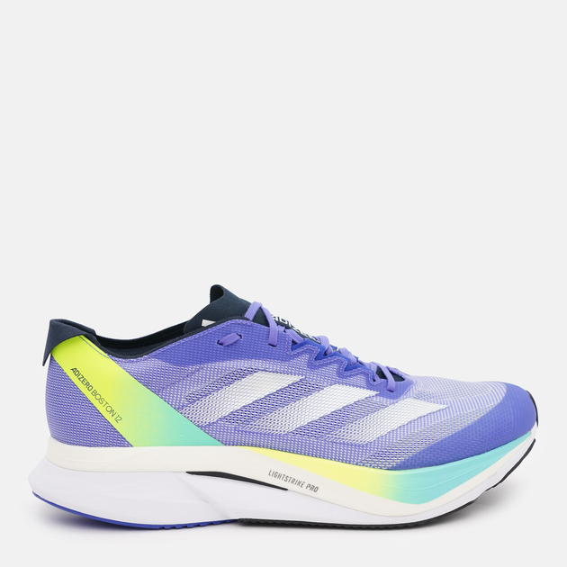 Акція на Чоловічі кросівки для бігу Adidas Adizero Boston 12 M IF9211 44.5 (10UK) 28.5 см Cobblu/Zeromt/Lucblu від Rozetka