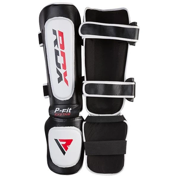Захист ноги MMA RDX, шкіра, чорно-білий, розмір XL (FT-8790/XL) - зображення 2