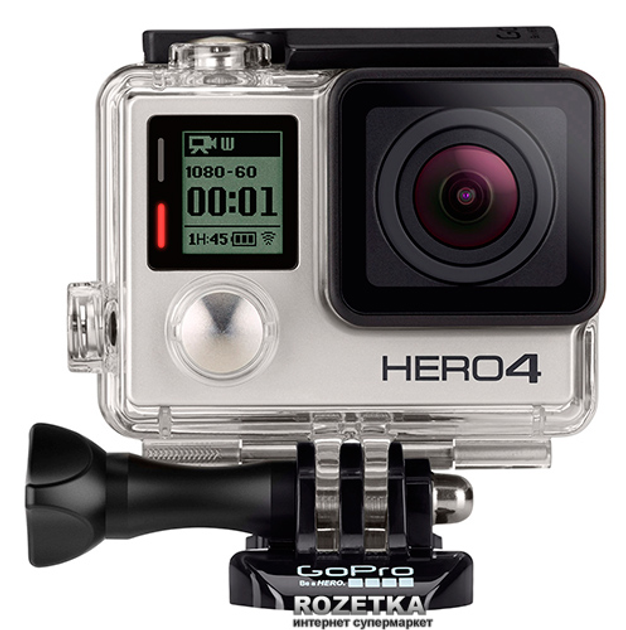 Видеокамера GoPro HERO4 Silver Standard Edition Официальная гарантия ...