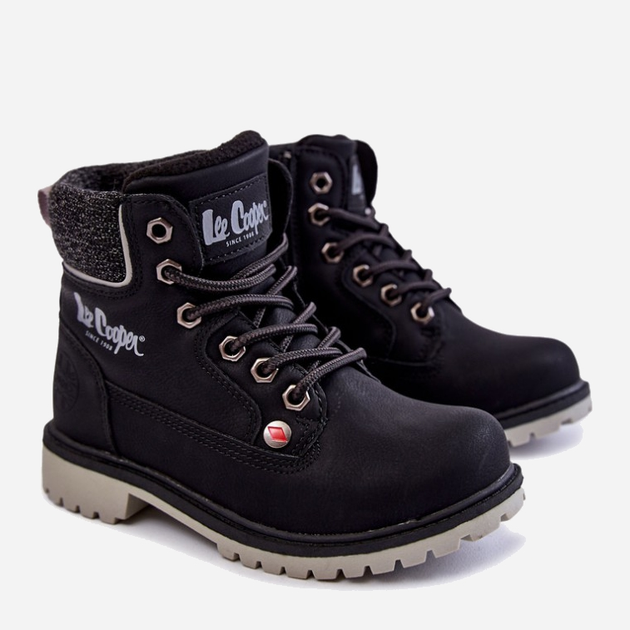 Черевики демісезонні дитячі Lee Cooper LCJ-22-01-1491 30 Чорні від Rozetka на платформі USKIDKA Акція на Черевики демісезонні дитячі Lee Cooper LCJ-22-01-1491 30 Чорні від Rozetka