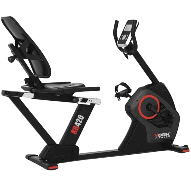 Горизонтальный велотренажер York Fitness RB420 Recumbent - Фото 5 Горизонтальный велотренажер York Fitness RB420 Recumbent - изображение 5