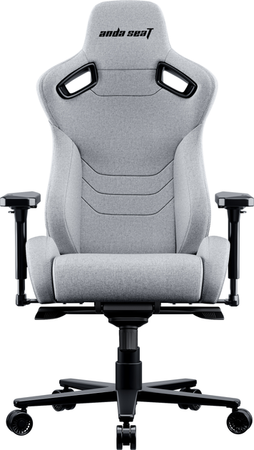 Кресло игровое Anda Seat Kaiser 2 Pro Size XL Gray Linen Fabric (AD12YXL-17-G-F-G01) - изображение 2