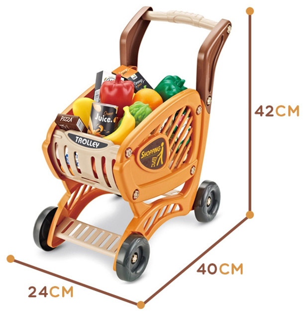 Wózek na zakupy Woopie z akcesoriami 42 elementy (0716053829924) - obraz 4