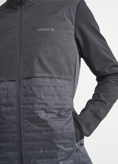 Спортивная куртка для бега мужская зимняя СRAFT Lumen SubZ Jacket 1907706-999000 Black L - изображение 3