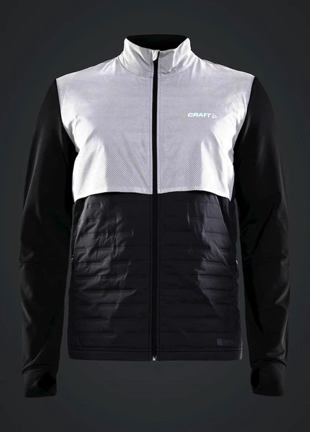 Спортивная куртка для бега мужская зимняя СRAFT Lumen SubZ Jacket 1907706-999000 Black L - изображение 4