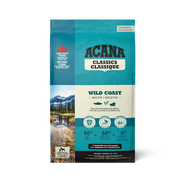 Корм Acana Wild Coast сухой с рыбой для собак всех возрастов 9.7 кг - Фото 2 Корм Acana Wild Coast сухой с рыбой для собак всех возрастов 9.7 кг - изображение 2
