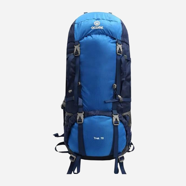 Туристичний рюкзак 70л Acome Trek P9555 Синій (6953711205650) - зображення 1