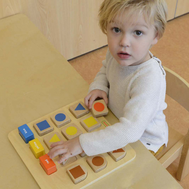Tablica edukacyjna Masterkidz Sorter kształty i kolory (6955920008848) - obraz 5