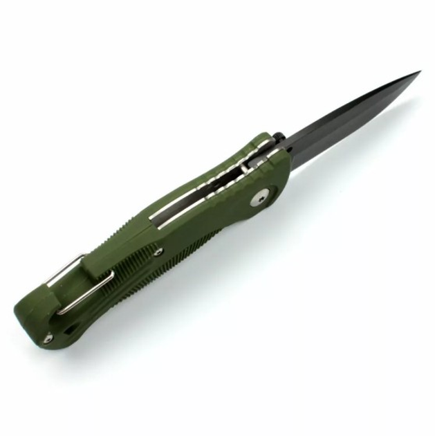 Нож складной карманный с фиксацией Liner Lock Ganzo G611G Green 190 мм - изображение 2