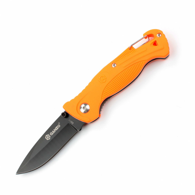 Нож складной карманный с фиксацией Liner Lock Ganzo G611O Orange 190 мм - изображение 1