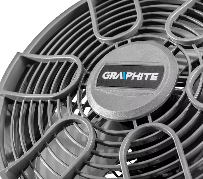 Акумуляторно-мережевий вентилятор Graphite Energy+ 18 В 58G080 (5902062503749) - зображення 5