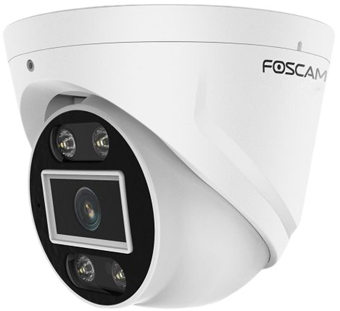 Комплект відеоспостереження Foscam 4x T8EP White + FNA108HE Black 2TB HDD (FNA108E-T4-2T) - зображення 4