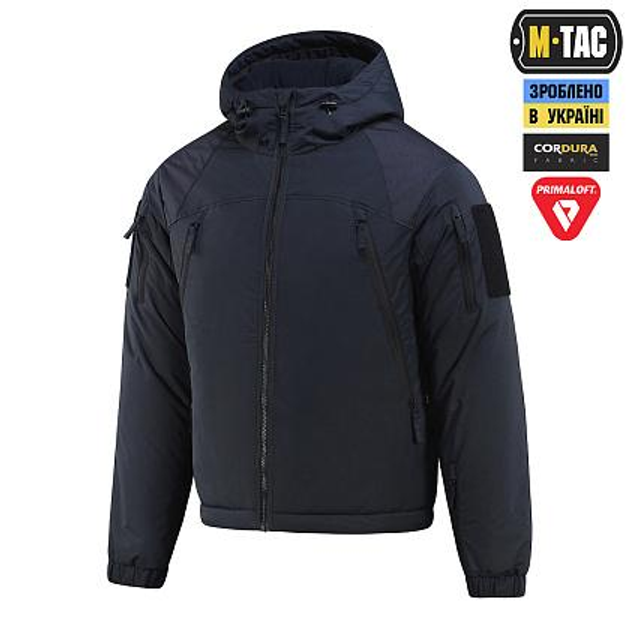 Куртка M-Tac зимняя Alpha Gen.III Pro Primaloft Dark Navy Blue Размер XS/R - изображение 2