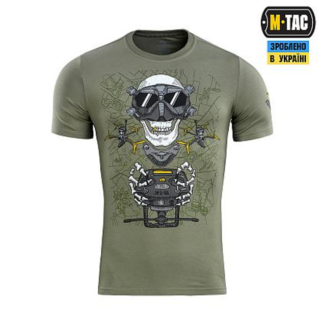 Футболка M-Tac Drohnenführer Light Olive Розмір XL - зображення 2