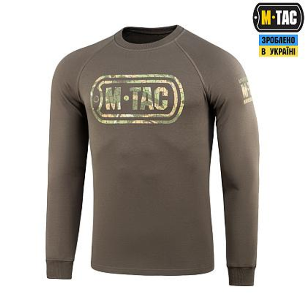 Реглан M-Tac UA Logo Dark Olive Розмір XS - зображення 1