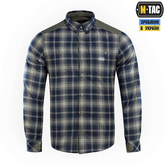 Сорочка M-Tac Redneck Shirt Olive/Navy Blue Розмір XL/R - зображення 1