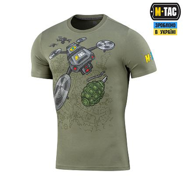 Футболка M-Tac Мавік Light Olive Розмір 3XL - зображення 1