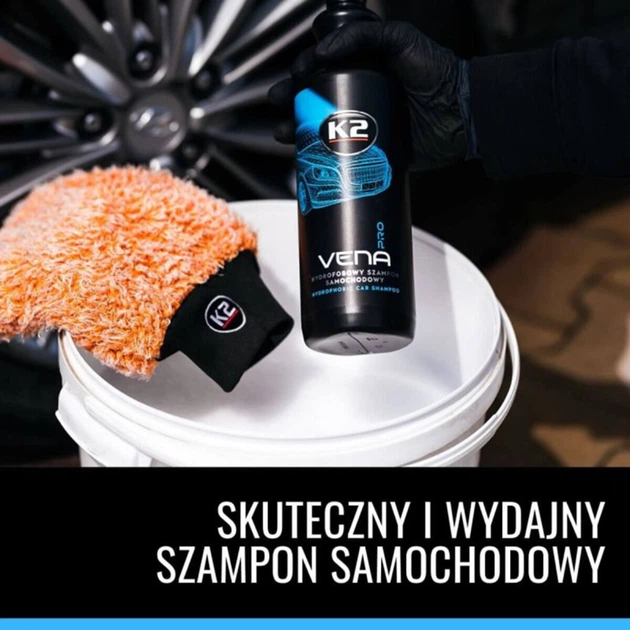 Шампунь K2 Vena Pro автомобильный гидрофобный 1л D0201/D02011 - изображение 3