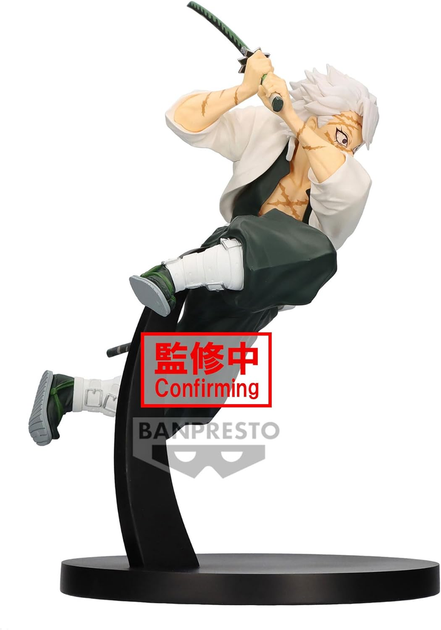 Фигурка Bandai Клинок рассекающий демонов Санеми Шинадзугава Demon Slayer Sanemi Shinazugawa 14 см B DS SS 14 - изображение 3