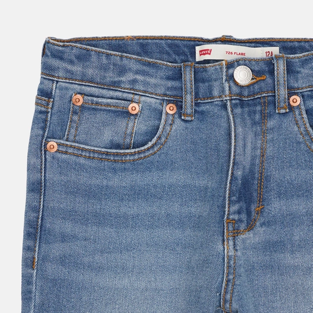Подростковые джинсы-клеш для девочки Levis Lvg 726 High Rise Flare Jean 4EG970-MAQ-LW 164 см (16A) Голубые (3666643037321) - Фото 7 Подростковые джинсы-клеш для девочки Levis Lvg 726 High Rise Flare Jean 4EG970-MAQ-LW 164 см (16A) Голубые (3666643037321) - изображение 7