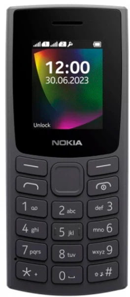 Мобильный телефон Nokia 106 2023 Dual Sim Charcoal - Фото 2 Мобильный телефон Nokia 106 2023 Dual Sim Charcoal - изображение 2