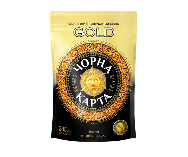 Кофе растворимый Gold Черная Карта 285 g - Фото 1 Кофе растворимый Gold Черная Карта 285 g - изображение 1