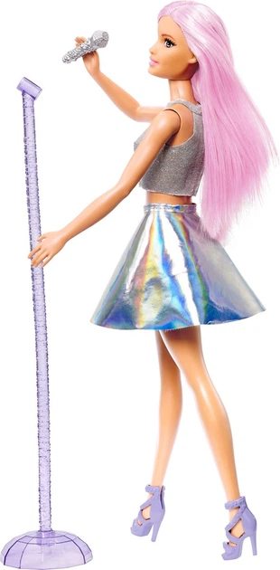 Lalka Barbie Kariera Gwiazda pop Piosenkarka (0194735277582) - obraz 3