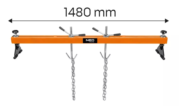 Тримач для двигуна NEO Tools вантажопідйомність 500 кг 11-749 (5907558459760) - зображення 7