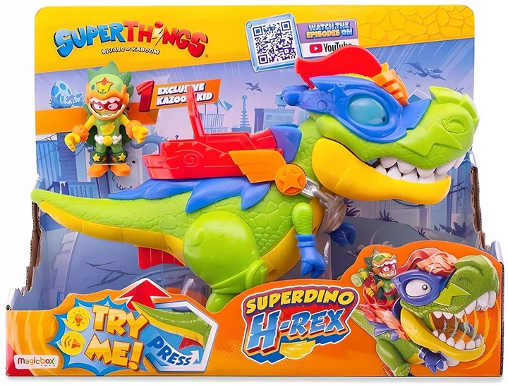 Динозавр Magicbox SUPER THINGS ZINGS SUPERDINO H-REX DINOSAUR