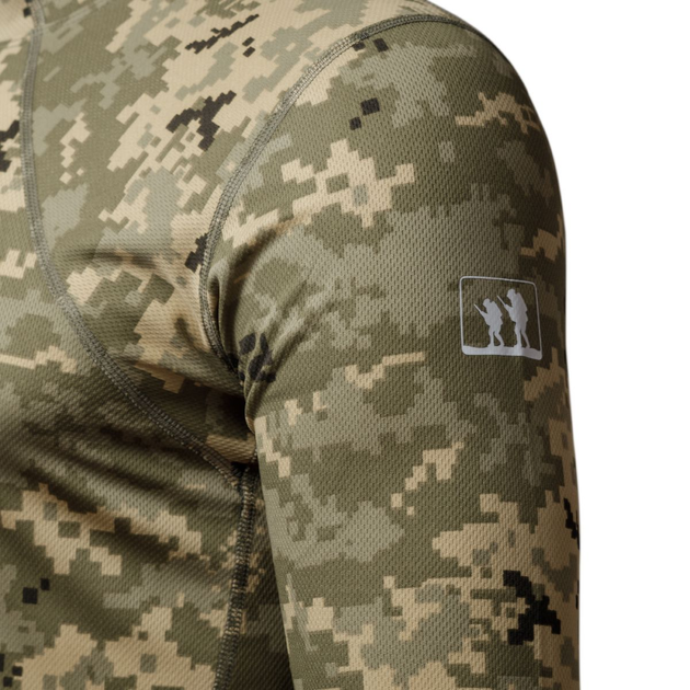 Тактична сорочка Base Ukrarmor Combat Shirt із довгим рукавом. Піксель XXXL - зображення 2