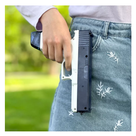 Іграшковий водяний пістолет Water Gun Glock USB Blue - изображение 2