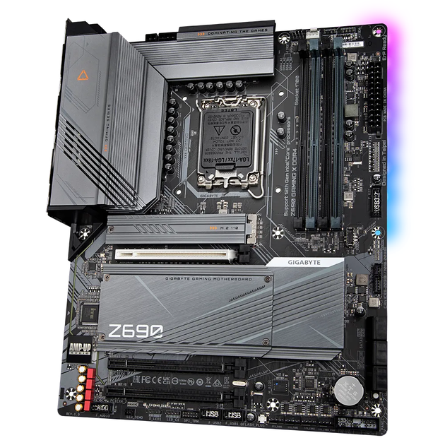 Материнська плата Gigabyte Z690 GAMING X DDR4 Soc1700/ATX/Intel Z690/HDMI/DisplayPort - зображення 3