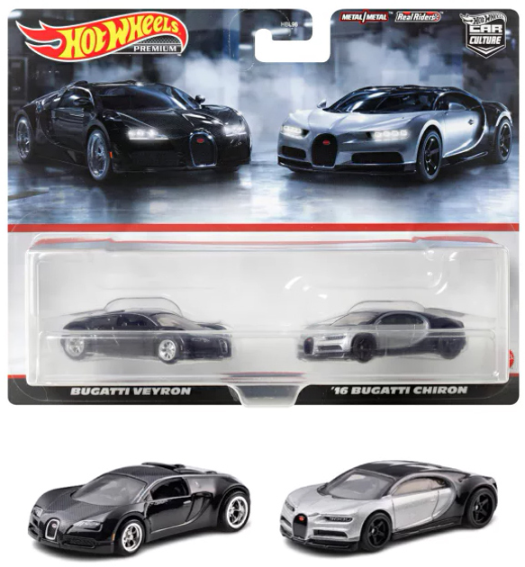 Набір Hot Wheels Premium 2-pak транспортних засобів (0194735102433) - зображення 1