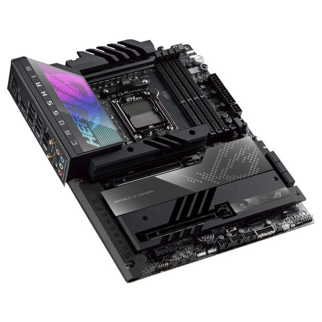 Материнська плата Asus ROG CROSSHAIR X670E HERO Socket AM5/ATX/4хDDR5 DIMM - зображення 3