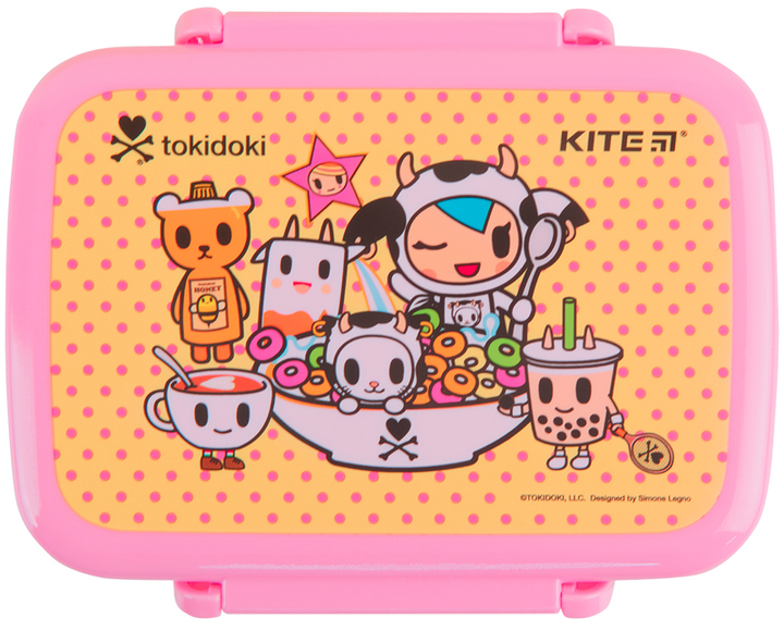 Набір Kite Tokidoki Ланчбокс 420 мл + Термос 350 мл Рожевий (SET_TK22-160/TK23-305) - зображення 6